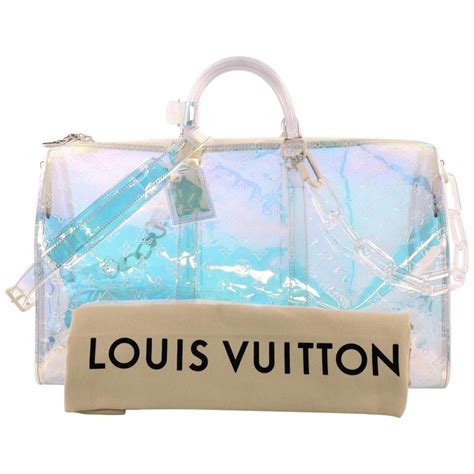 louis vuitton keepall bandouliere 50 replica|louis vuitton prism keepall price.